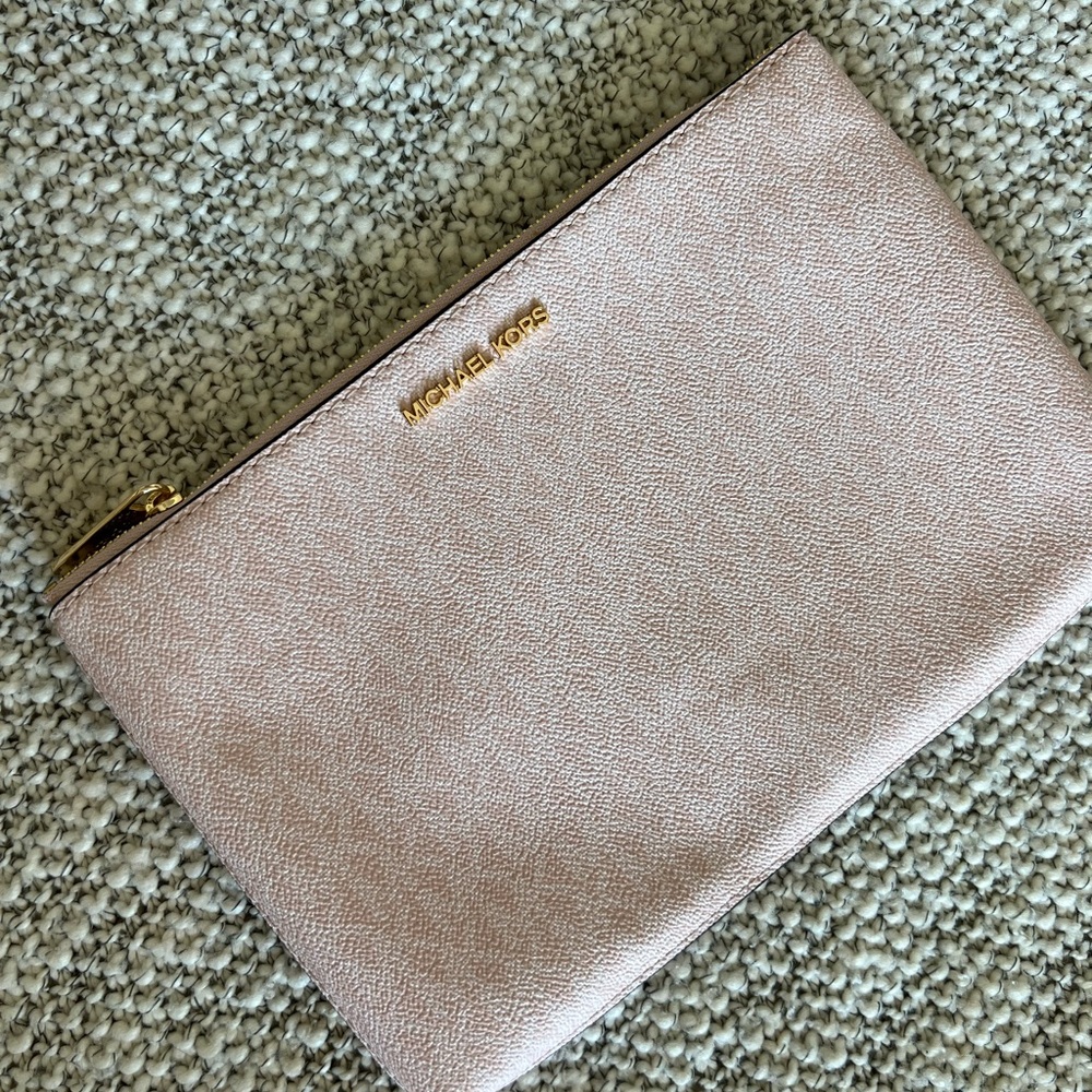 Michael Kors Pink Clutch